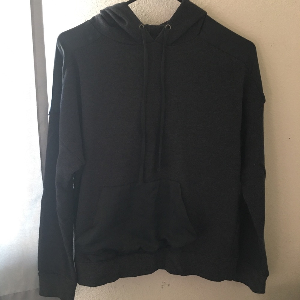 Blue hoodie